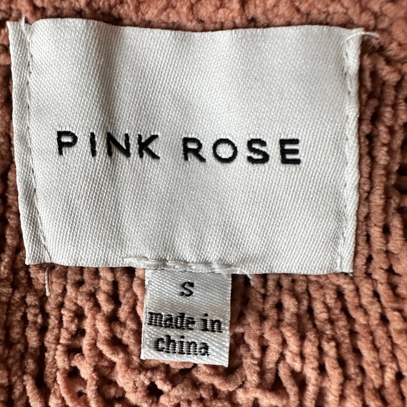 Pink Rose cropped sweater - Picture 5 of 5
